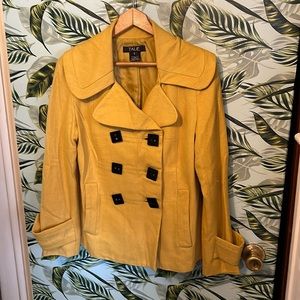ii53 yellow blazer Talie small sm s